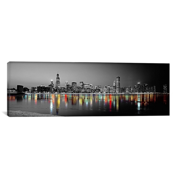 chicago skyline art canvas