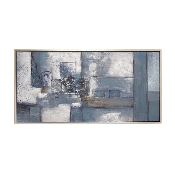 Framed Canvas Wall Art Abstract  - Framed Canvas