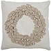Wreath Applique Pillow