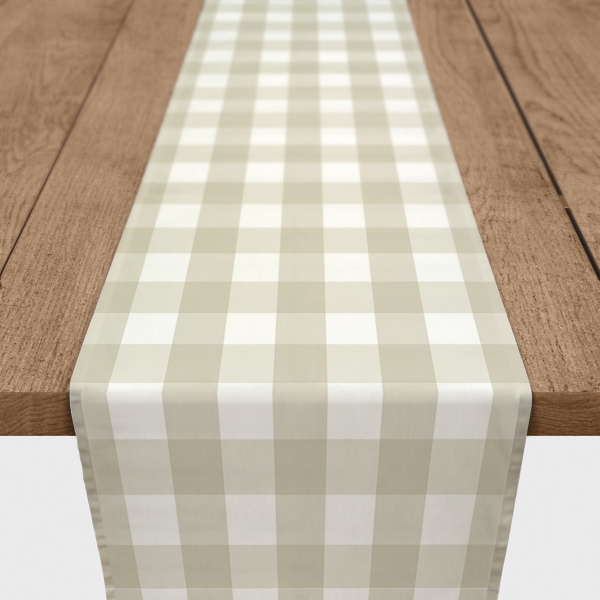 beige table runner