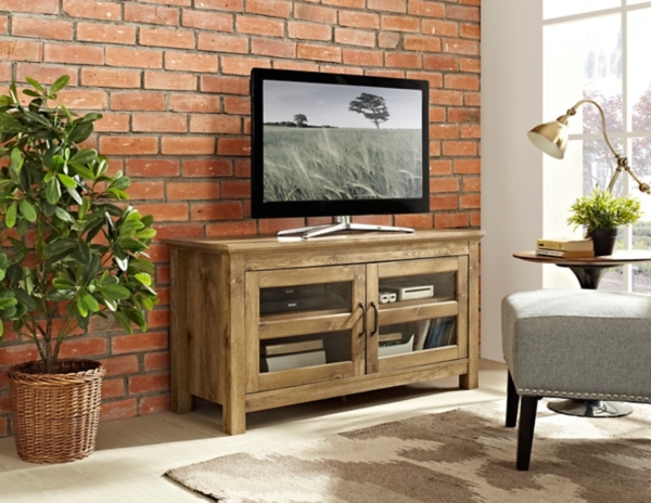 Barnwood 2Door TV Stand Kirklands Home
