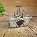 Lined Farmhouse Wire Basket