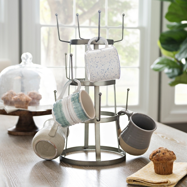 Metal mug online rack