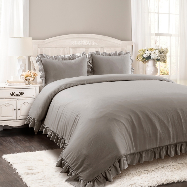 gray comforter sets king