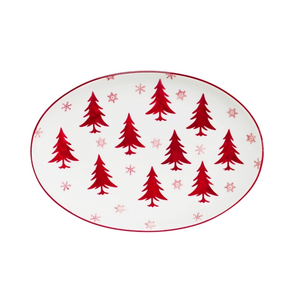 Winterfest Oval Serving Platter Kirklands Home