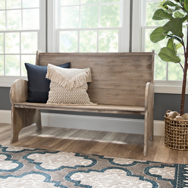 Kirklands deals farmhouse bench