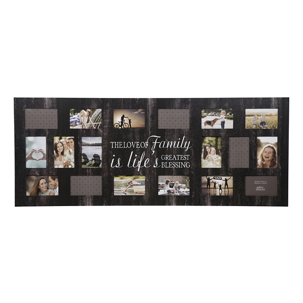 The Love of A Family is Life's Greatest Blessing Personalized Picture Frame  for A 4x6 Photo 