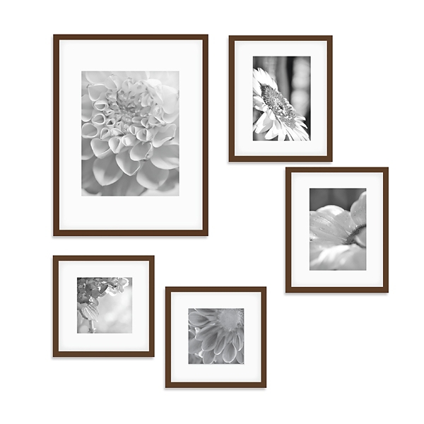 Walnut 5pc. Gallery Wall Picture Frame Set Kirklands Home