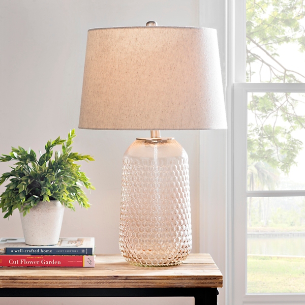blush bedside lamps