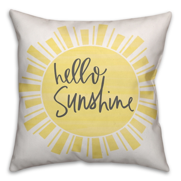 Hello 2024 sunshine cushion