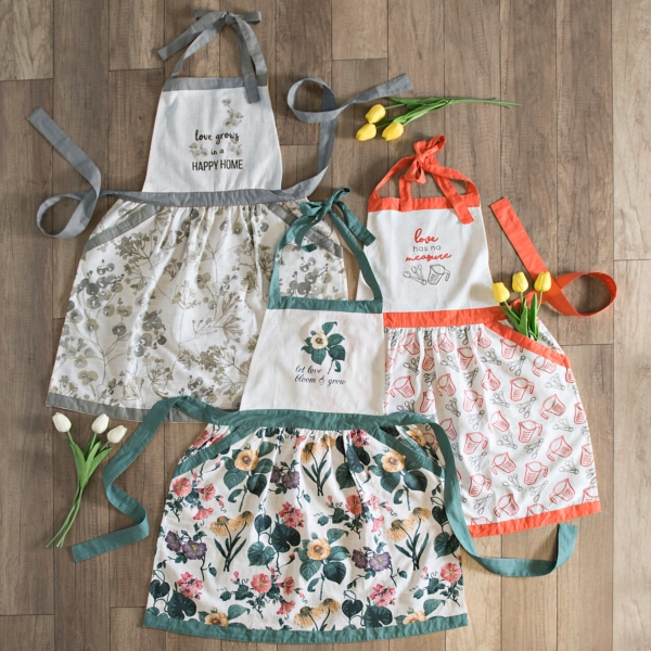 Printed Skirt Aprons Kirklands Home