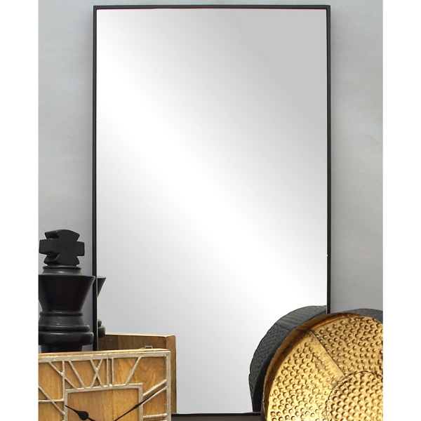 Black Wood Framed Mirror