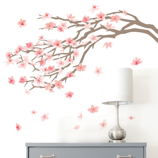 cherry blossom wall decal