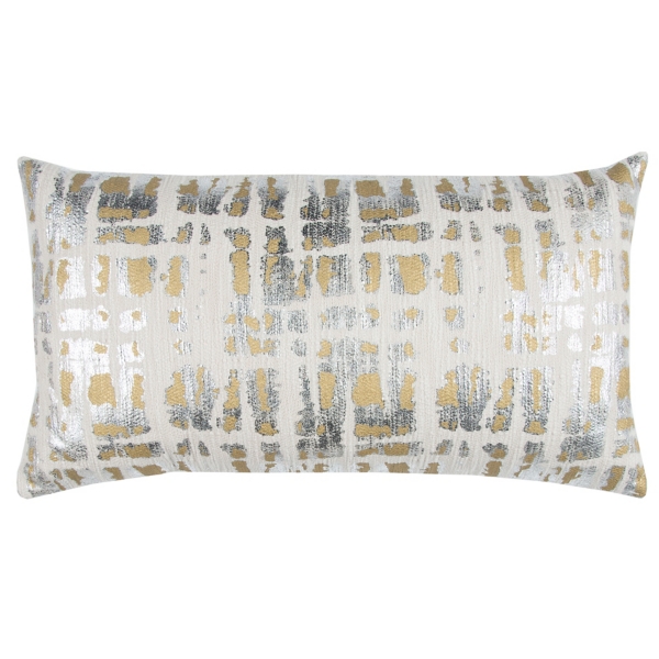 Metallic accent pillows sale