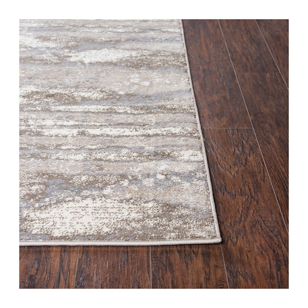 Beige Edward Abstract Area Rug, 8x10