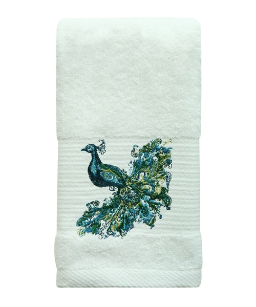 Peacock towels hot sale