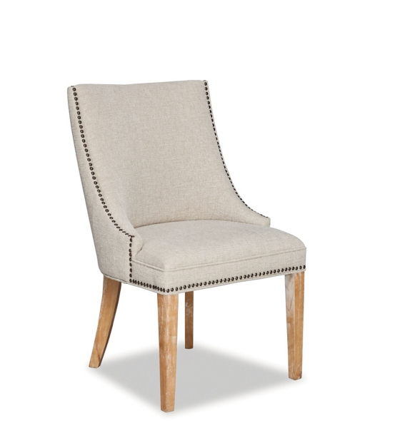 Cream Linen Christy Dining Chair Kirklands Home