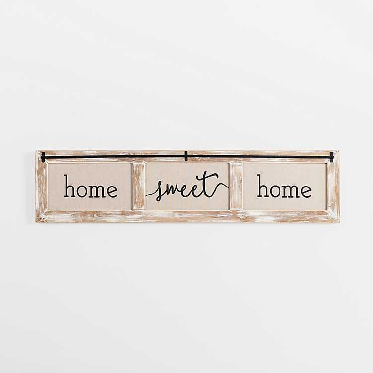WILLIAMSON Rustic Home Sweet Home Sign Gift  Metal Decor 106180084245