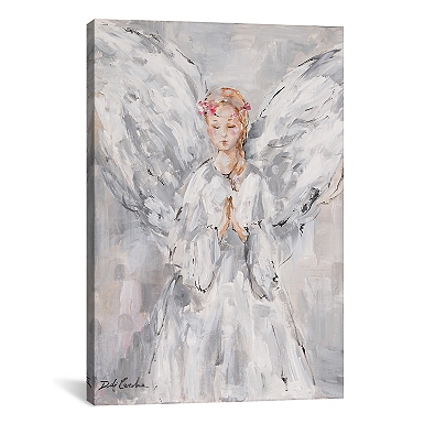 My Angel Champagne Framed Canvas Art Print, 18x26