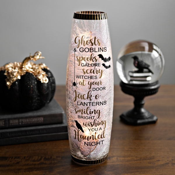 Pre Lit Halloween Hurricane Night Light