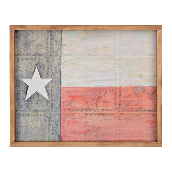 Texas Flag Framed Art Print Kirklands Home