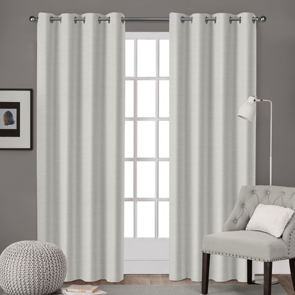 Vanilla Leeds Curtain Panel Set, 96 in. Kirklands Home