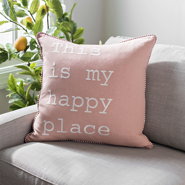 This is my happy place outlet pillow