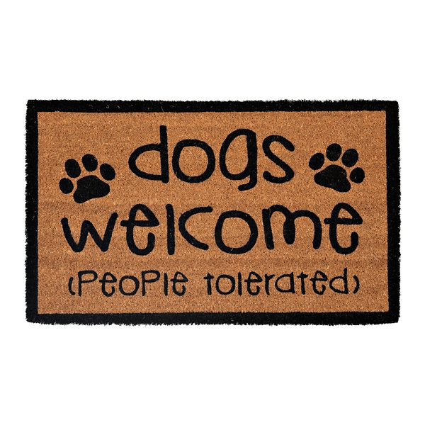 Bass Pro Shops Dogs Welcome People Tolerated Welcome Mat