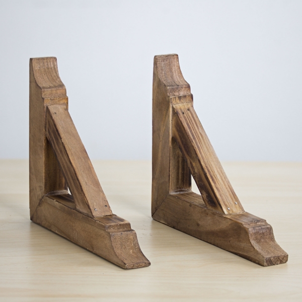 Brown Corbel Shelf Brackets Set Of 2 Kirklands