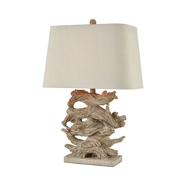 driftwood table lamp