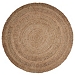 Natural Jute Round Area Rug, 4 ft.