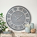 Ava Vintage Blue Wood Wall Clock