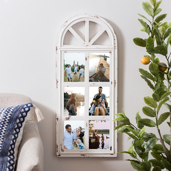 6 Pack: 6 Opening White Collage Frame by Studio Décor®