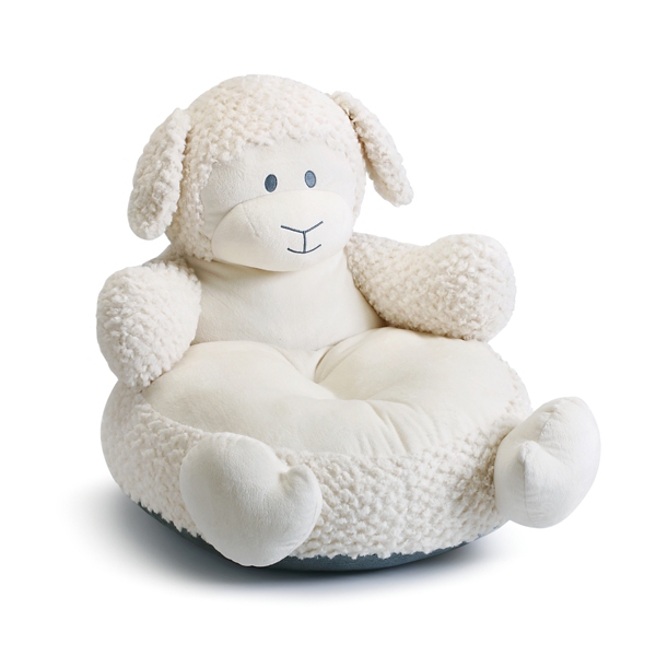 plush lamb chair