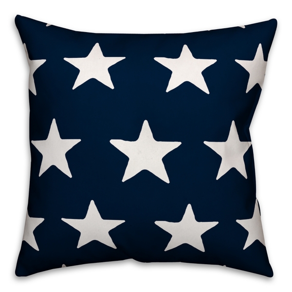 pillow with stars