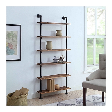 Annalee 3 Tier Industrial Piping Shelf, Industrial Pipe Shelves Kitchenaid