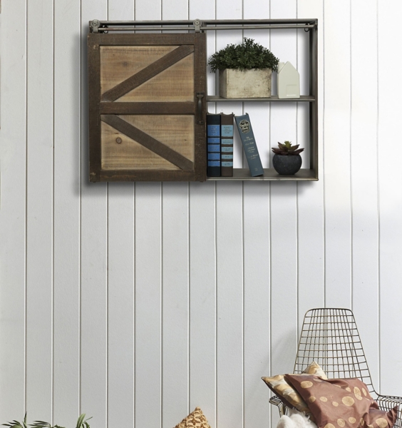 Sliding Barn Door Wall Cabinet Kirklands