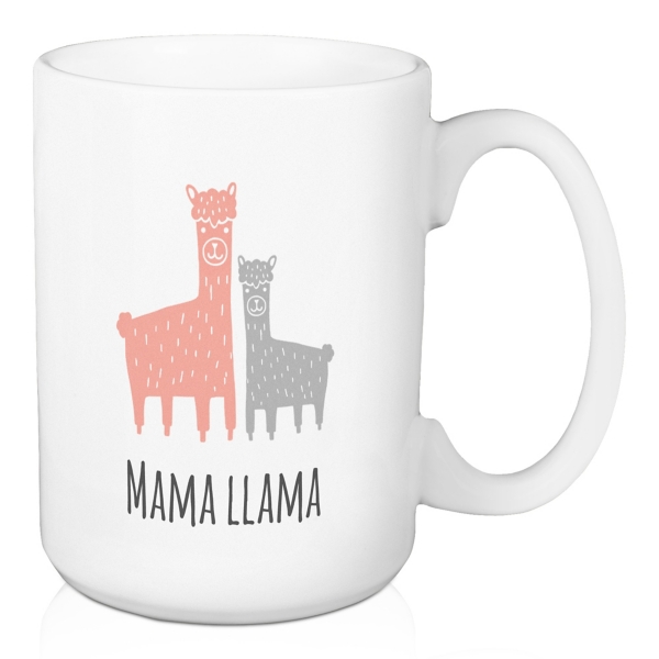mama llama mug