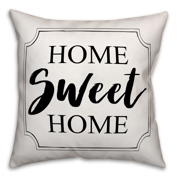 Home sweet 2025 home lumbar pillow