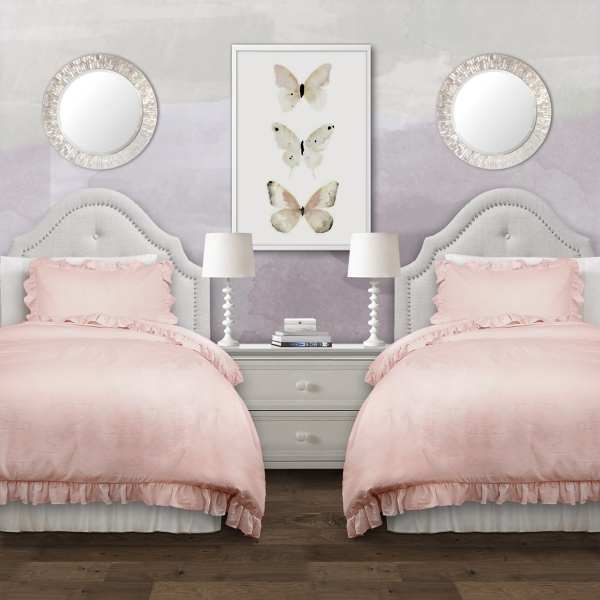 Blush Reyna 3pc. Full/Queen Comforter Set Kirklands Home