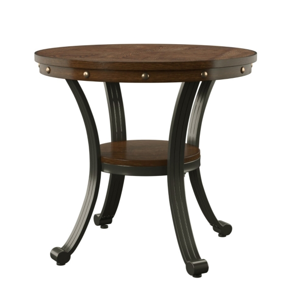 Studded Forrester Wood Accent Table Kirklands Home