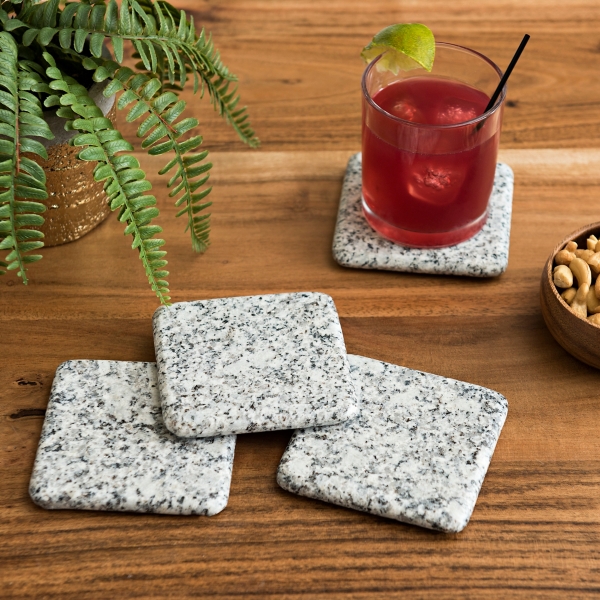 granite drink coasters