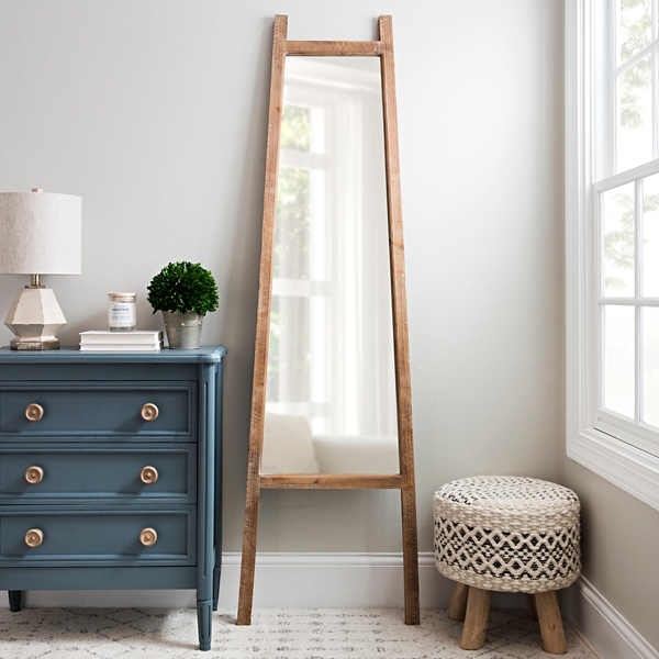 Natural Wood Leaner Mirror Kirklands Home