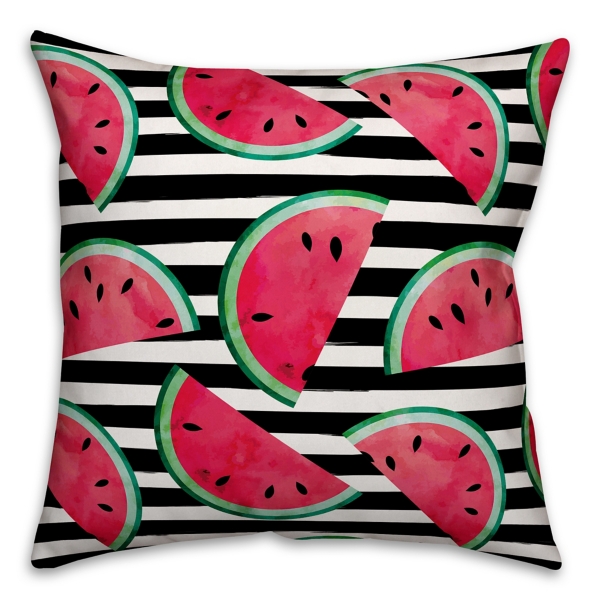 watermelon outdoor pillows