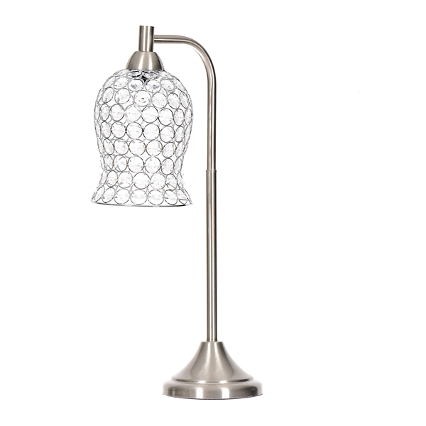 crystal beaded table lamp