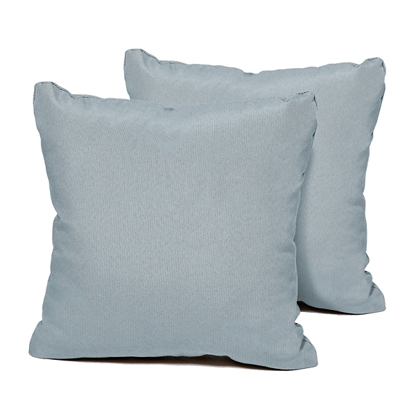 spa blue pillows