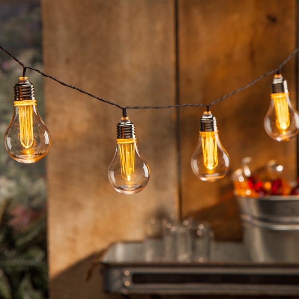 Battery edison on sale string lights