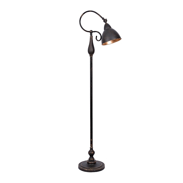 Lucas Black Metal Floor Lamp Kirklands Home