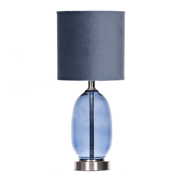 velvet bedside lamp