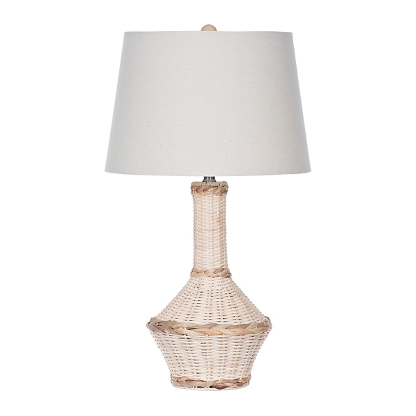 seagrass table lamp